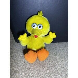 TYCO Vintage 1990s Playtime Big Bird Sesame Street Plush Talking Vibrate 12" Toy